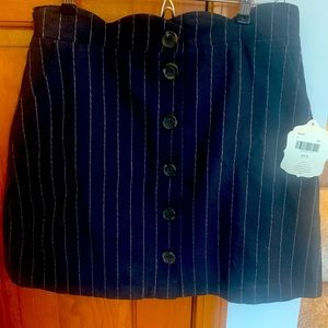 Altar’d State Navy skirt with tags. Never worn.